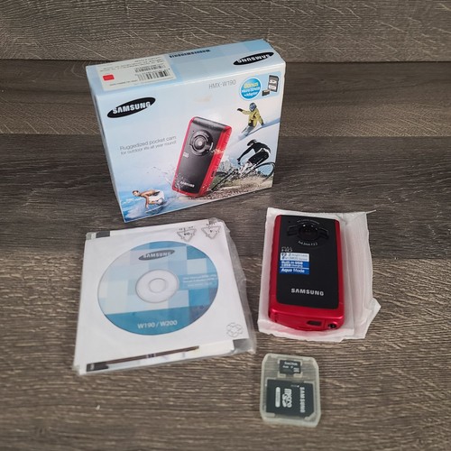 Videocamera samsung hmx w190 - videocamera,