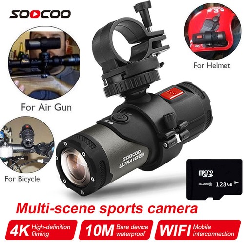 Casco bici action camera