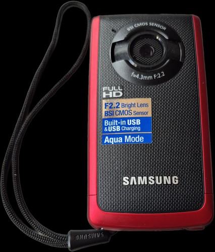 Videocamera samsung hmx - videocamera,